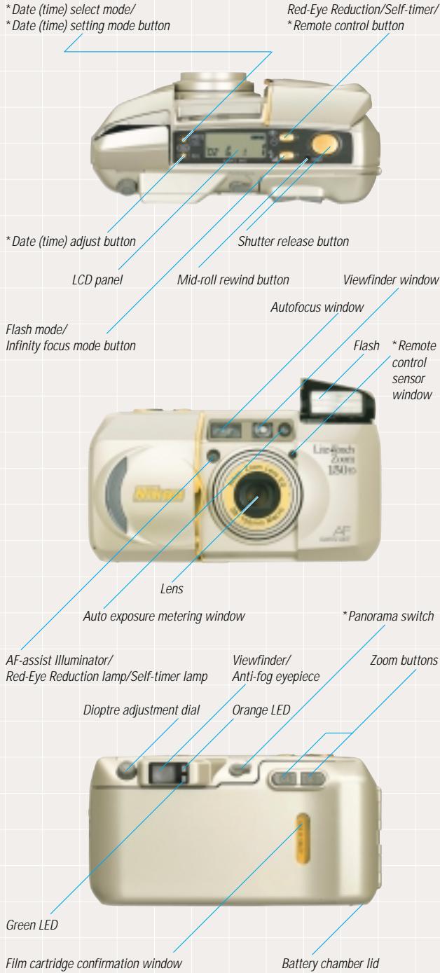 NIKON LITE TOUCH ZOOM 150 ED QD - Lite•Touch Zoom 150ED/150ED QD - 1