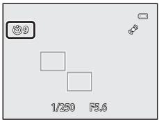 NIKON COOLPIX P510 - Press the shutter-release button all the way. - 2