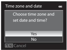 NIKON COOLPIX P510 - Setting the Display Language, Date, and Time - 3