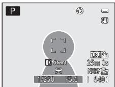 NIKON COOLPIX P510 - Frame the subject at the center of the border, and press the OK button. - 1