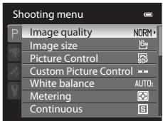 NIKON COOLPIX P510 - When Displaying Menus - 2