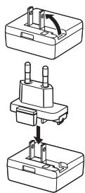 NIKON COOLPIX P510 - Prepare the included Charging AC Adapter EH-69P. - 1