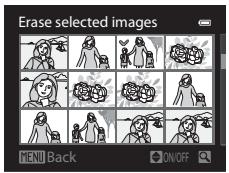 NIKON COOLPIX P510 - Press  or  to select ON or OFF (or the number of copies). - 1