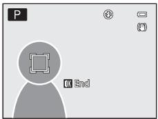 NIKON COOLPIX P510 - Frame the subject at the center of the border, and press the OK button. - 2