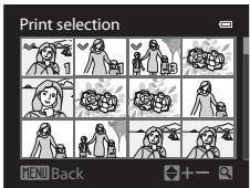 NIKON COOLPIX P510 - Print Order (Creating a DPOF Print Order) - 2