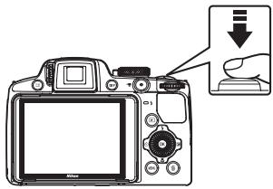 NIKON COOLPIX P510 - Press the shutter-release button halfway, i.e., press the button slightly until you feel resistance. - 1