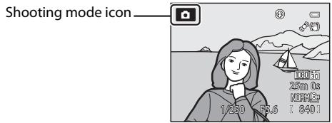 NIKON COOLPIX P510 - Rotate the mode dial to select the shooting mode. - 2