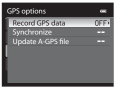 NIKON COOLPIX P510 - Starting GPS Data Recording - 1