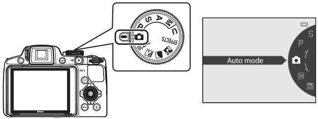 NIKON COOLPIX P510 - Rotate the mode dial to select the shooting mode. - 1