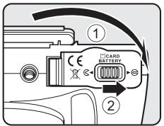 NIKON COOLPIX P510 - Preparation 1 Insert the Battery - 4