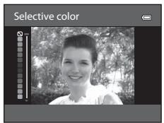 NIKON COOLPIX P510 - Adjust the effect and press the OK button. - 1
