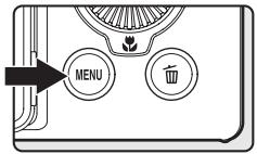 NIKON COOLPIX P510 - Press the MENU button. - 1