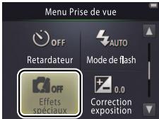 NIKON COOLPIX S01 - Touchez Effets spéciaux. - 1