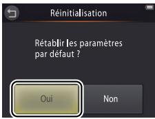 NIKON COOLPIX S01 - Toucher: Configuration Réinitialisation - 1