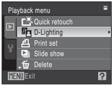 NIKON COOLPIX S225 - Enhancing Brightness and Contrast: D-Lighting - 2