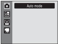 NIKON COOLPIX S225 - Press the multi selector ▲ or ▼ to choose 🔒 and press the Ⓞ button. - 1