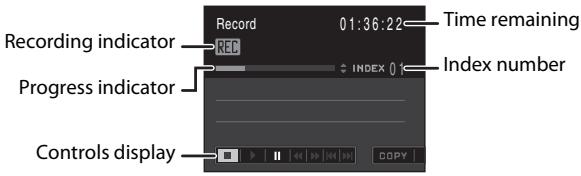 NIKON COOLPIX S225 - Operations During Recording - 1