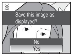 NIKON COOLPIX S225 - Use the multi selector to choose Yes and press the OK button. - 1
