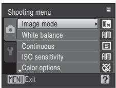 NIKON COOLPIX S225 - Displaying the Setup Menu - 2