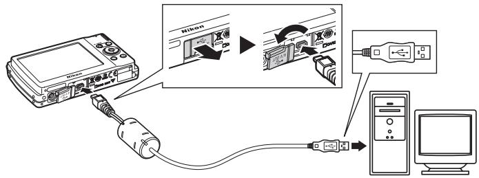 NIKON COOLPIX S225 - Transferring Pictures from a Camera to a Computer - 1