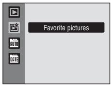 NIKON COOLPIX S225 - Viewing the Pictures in Favorites Folder - 2