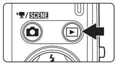NIKON COOLPIX S225 - Hold down the ▶ button to turn on the camera. - 1