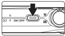 NIKON COOLPIX S225 - Turn off the camera. - 1