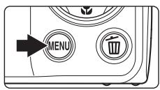 NIKON COOLPIX S225 - The MENU Button - 1