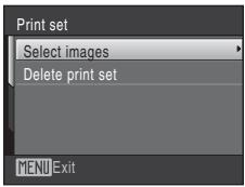 NIKON COOLPIX S225 - Choose Select images and press the ⓄK button. - 1
