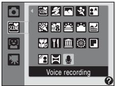 NIKON COOLPIX S225 - Making Voice Recordings - 3