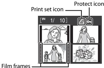 NIKON COOLPIX S225 - Thumbnail Playback Mode Display - 1