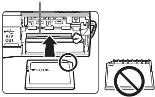NIKON COOLPIX S6500 - Préparation 3 Insertion d'une carte mémoire - 2