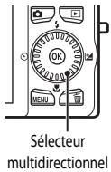 NIKON COOLPIX S6500 - Sélectionnez un mode de prise de vue à l'aide du sélecteur multidirectionnel ▲ ou ▼. - 1
