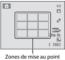 NIKON COOLPIX S6500 - Mode de zones AF - 2