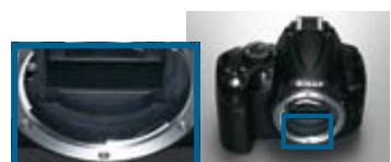 NIKON D5000 - Système de régulation du flux d'air - 1