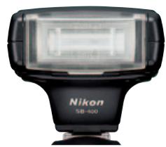 NIKON D3100 - Pratique et puissant Flash SB-400 (vendu séparément) - 1