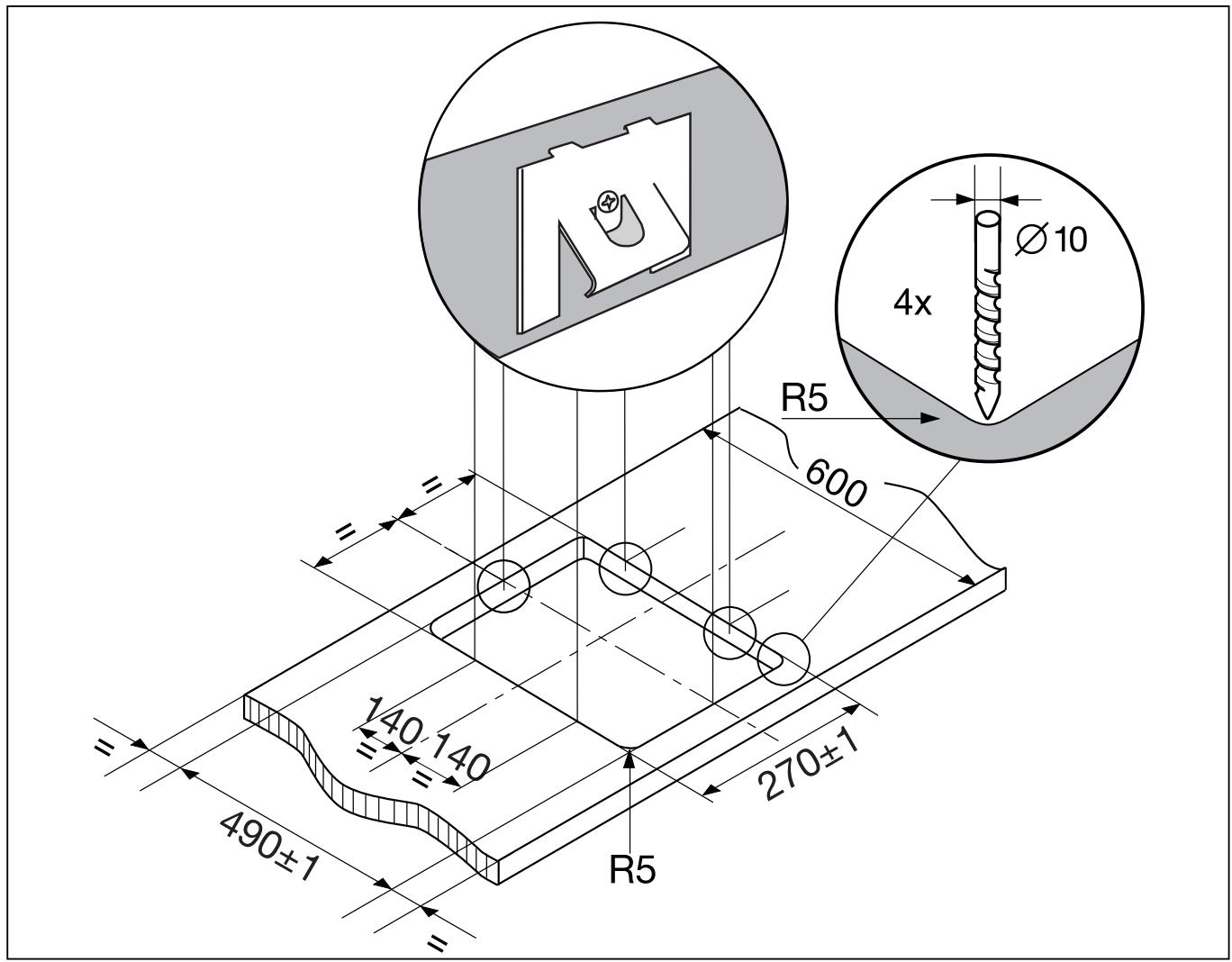 FAURE CVH 161N 27D - Raccordement électrique - 3