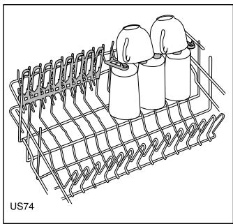 FAURE LVI572W - The upper basket - 2