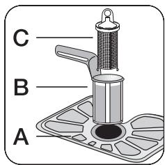FAURE FDF516 - Cleaning the filters - 2