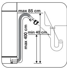 FAURE FDF516S - Drain hose - 2