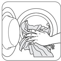 FAURE FWG 3125 - Load the laundry - 1