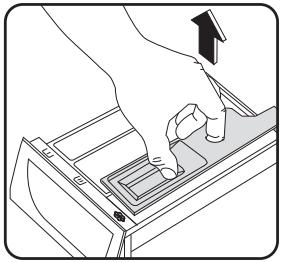 FAURE FWH6100P - Cleaning the dispenser drawer - 2