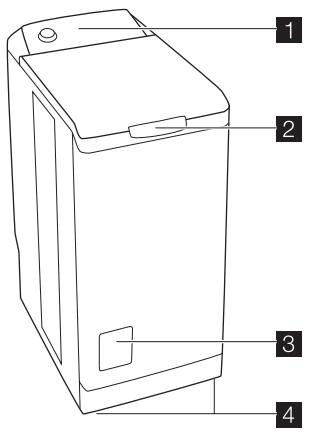 FAURE FWQ 5122 - Description de l'appareil - 1