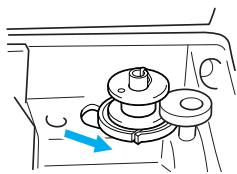 BROTHER INNOV-IS 700E - Winding the bobbin - 4