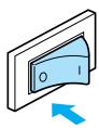 BROTHER INNOV-IS 700E - Turn off the machine. - 1
