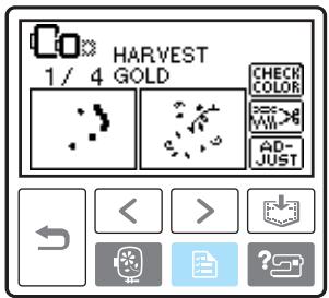 BROTHER INNOV-IS 700E - Prepare embroidery thread of the color shown on the screen. - 3