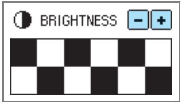 BROTHER INNOV-IS 700E - Press - or +. - 1