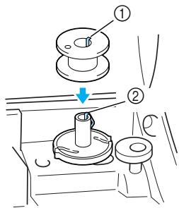 BROTHER INNOV-IS 700E - Winding the bobbin - 3