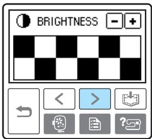 BROTHER INNOV-IS 700E - Press the item to be set. - 4