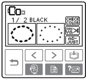 BROTHER INNOV-IS 700E - Select the stitch. - 2